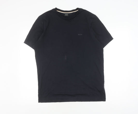 Mens UK Size M Boss Black  T-Shirt