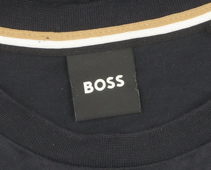 Mens UK Size M Boss Black  T-Shirt