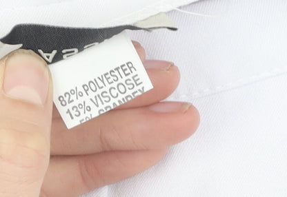 Bassini White Women's Trousers Size 20