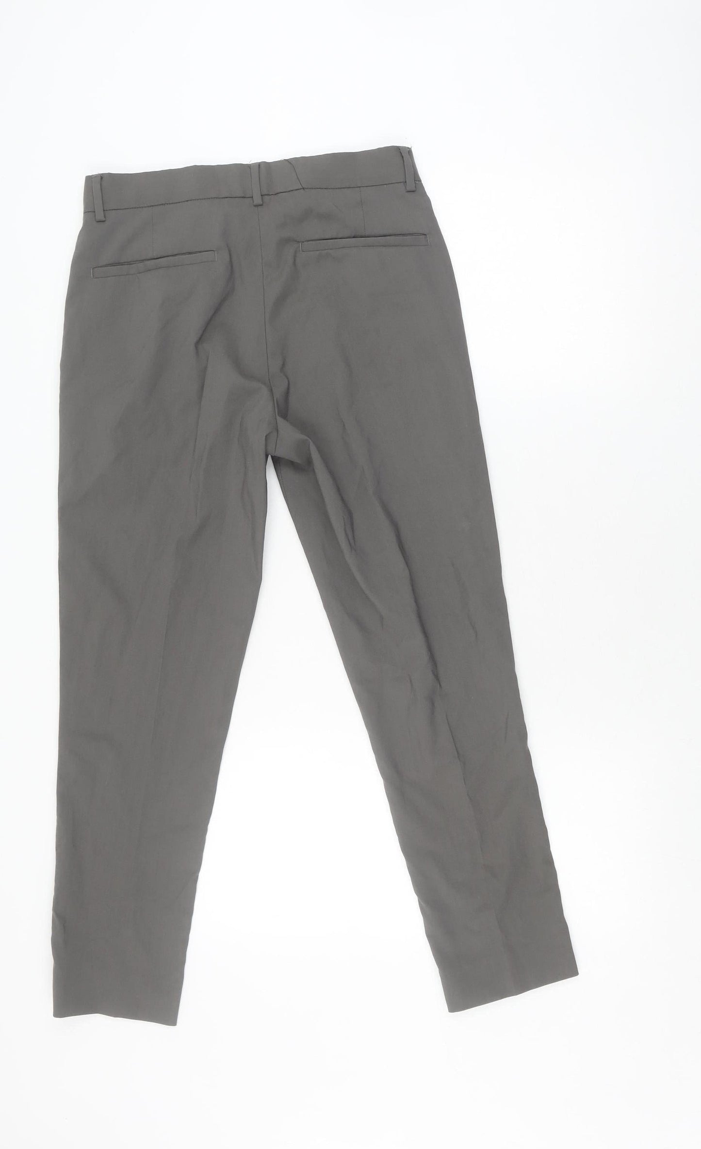 ASOS DESIGN Men's Grey Dress Pants, Size 30