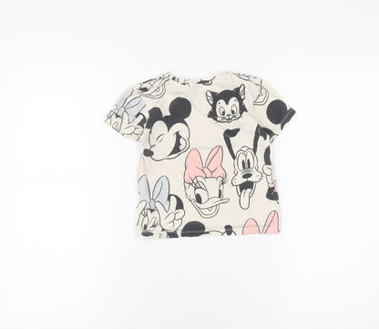 H&M Girls Disney Multicoloured T-Shirt 5-6 Years
