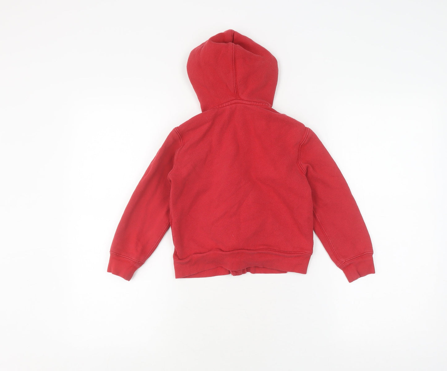Polo Ralph Lauren Boys Red Full Zip Hoodie 5-6 Years