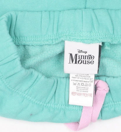 Disney Next Girls Green Minnie Mouse Shorts 3-4 Years