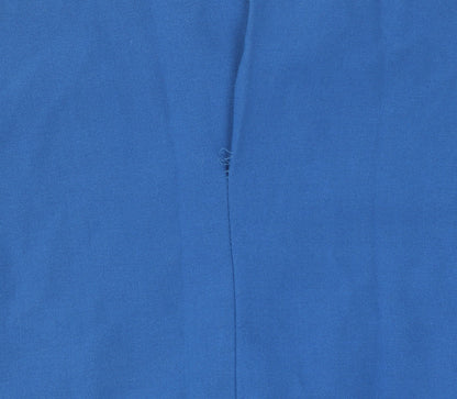 L.K. Bennett Blue Sheath Dress, UK 8, V-Neck, Womens