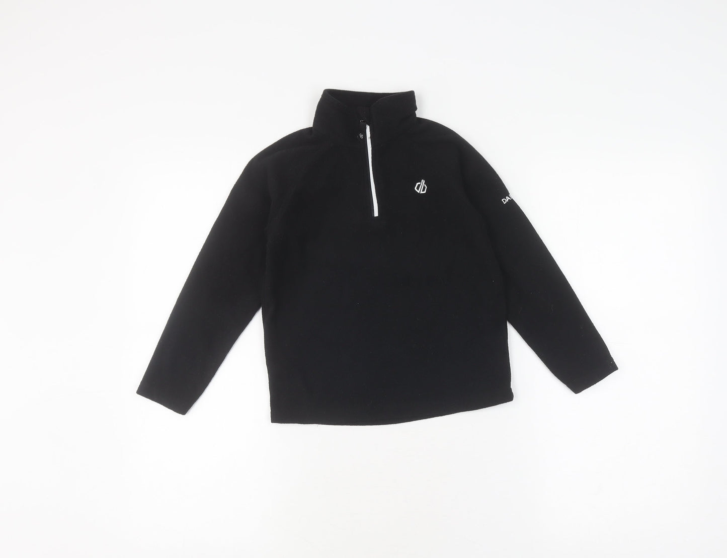 Dare 2b Boys Black Fleece 1/4 Zip Sweatshirt 5-6 Years