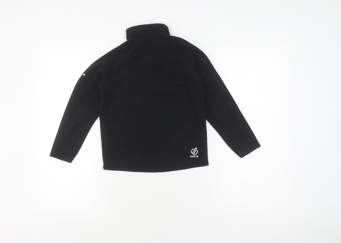 Dare 2b Boys Black Fleece 1/4 Zip Sweatshirt 5-6 Years