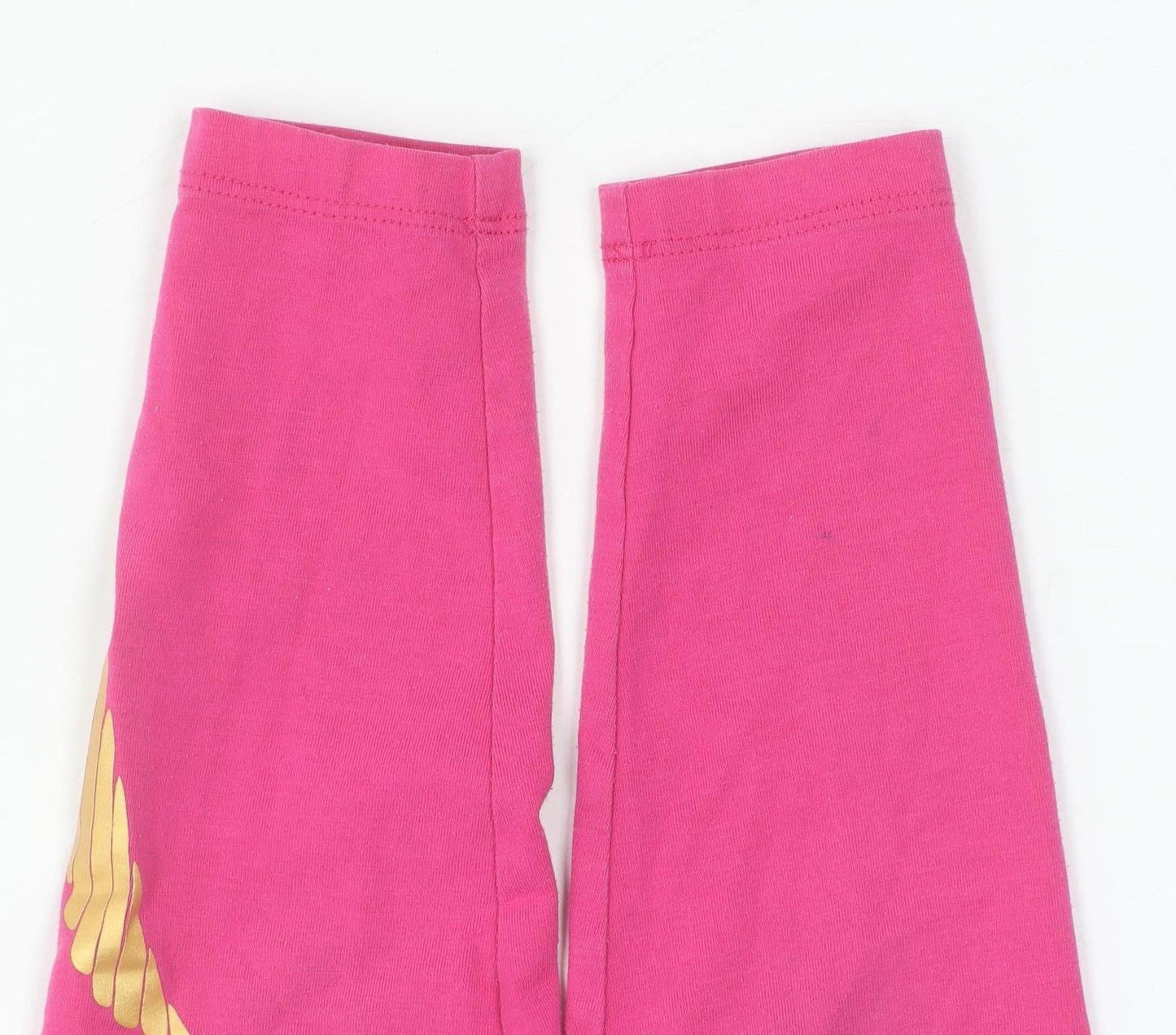 Nike Girls Pink Leggings 5 Years Activewear Elastic Waist