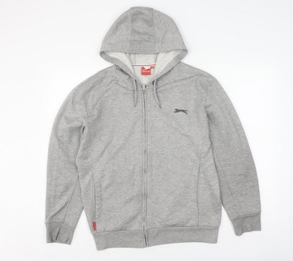 Mens UK Size M Slazenger Grey Basic Jacket