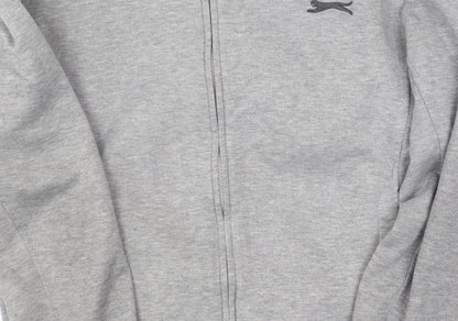 Mens UK Size M Slazenger Grey Basic Jacket