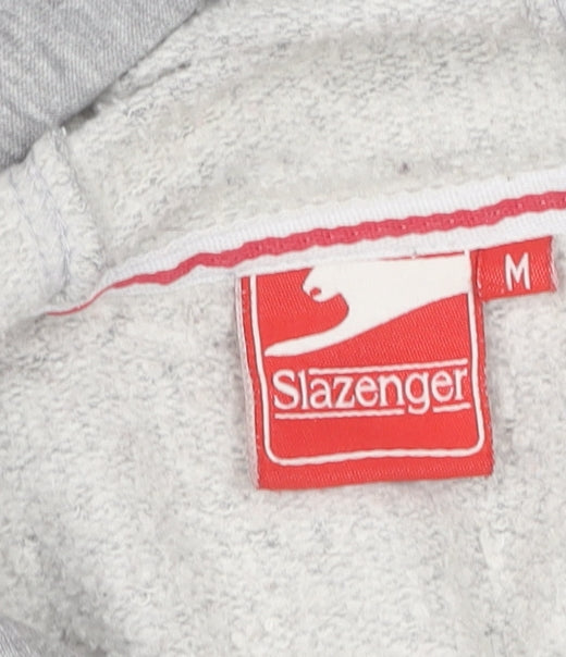 Mens UK Size M Slazenger Grey Basic Jacket