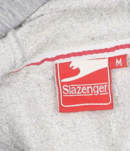 Mens UK Size M Slazenger Grey Basic Jacket
