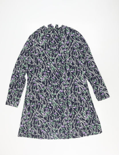 Marks and Spencer Women's Multicoloured Floral Dress 12