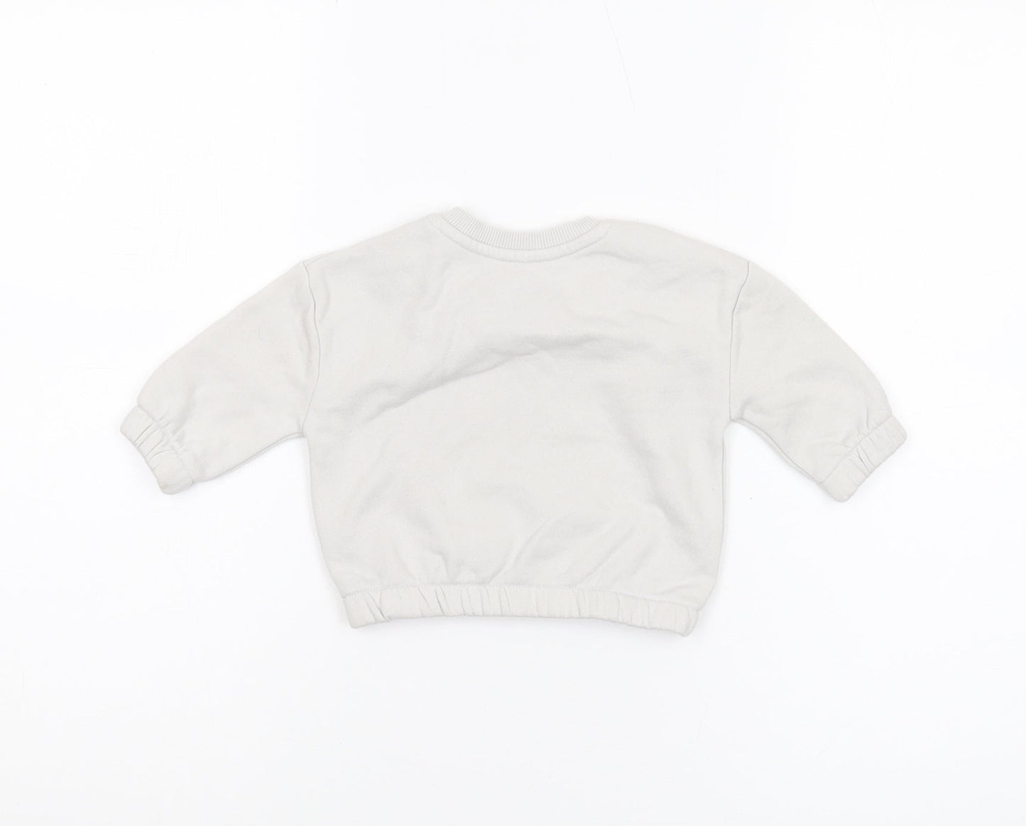 Marvel Unisex Baby Grey Long Sleeve Pullover T-Shirt 0-3M