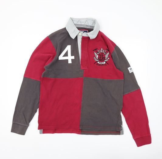 Lazy Jacks Men's Colourblock Polo Shirt S