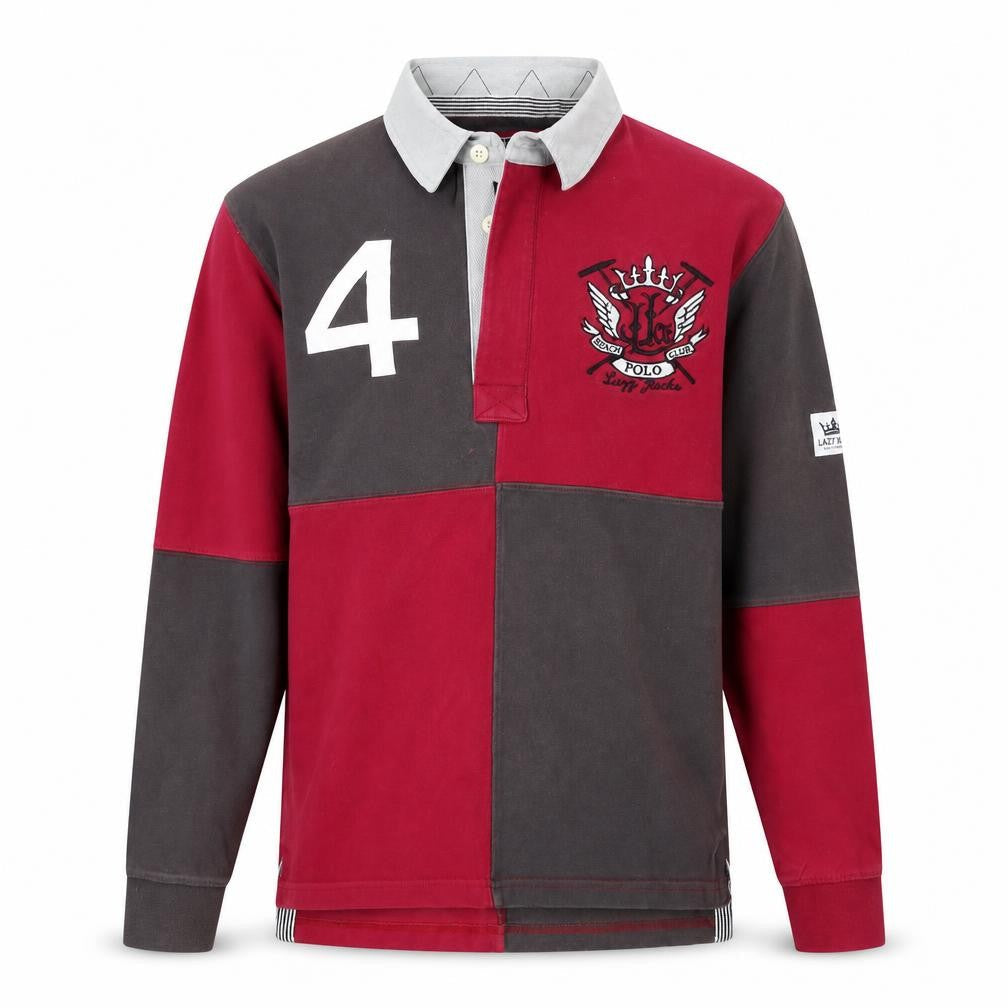 Lazy Jacks Men's Colourblock Polo Shirt S