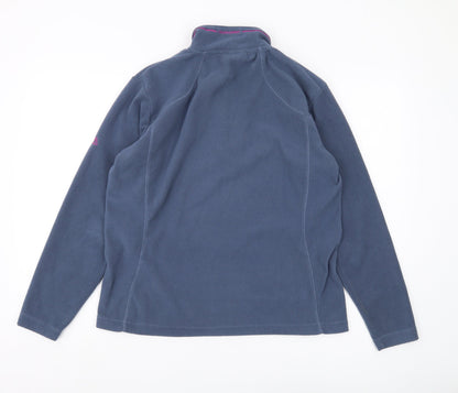 Craghoppers Women's Blue Henley Sweatshirt Size 12