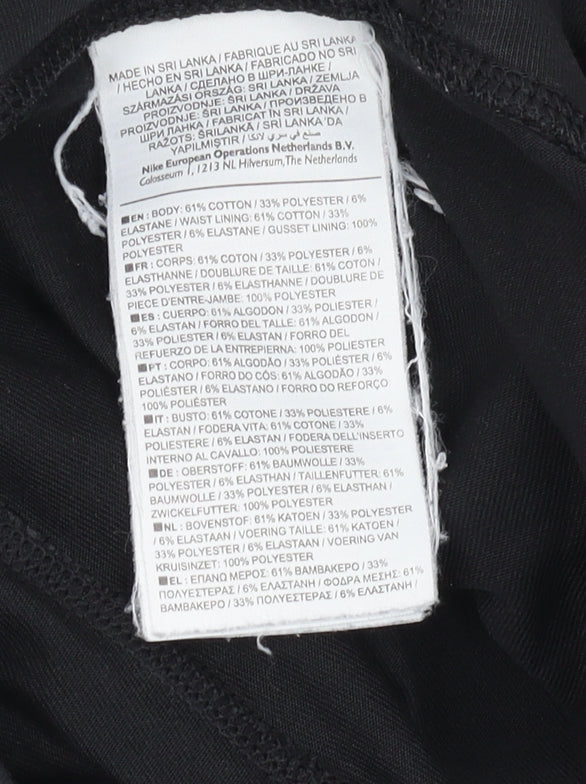 Nike Women's Black Leggings M Dri-FIT Athletic Gym