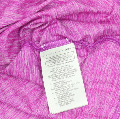 Adidas Women’s Pink Racerback Tank - Medium