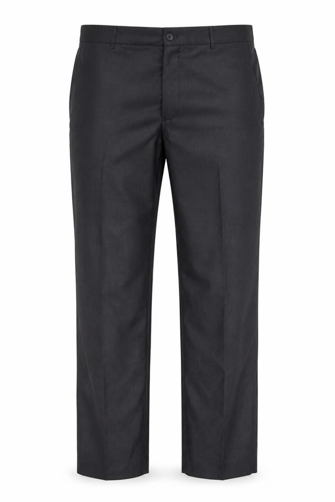 Mens UK Size 36 Cerruti Regular Fit Dress Pants Black Trousers