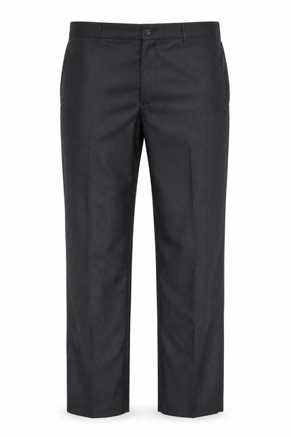 Mens UK Size 36 Cerruti Regular Fit Dress Pants Black Trousers