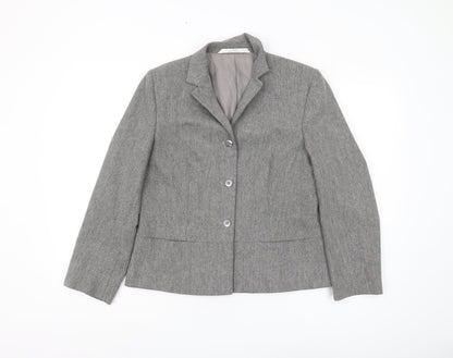 Marks and Spencer Grey Suit Jacket Women Size 12