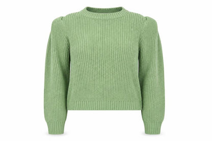 Womens UK Size L Oasis Green Pullover Jumper