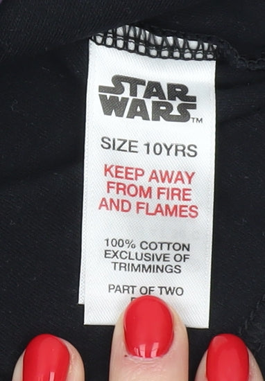 Star Wars Boys Black Pullover Sweatshirt 10 Years