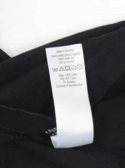 George Men's Black Mandalorian T-Shirt, Medium