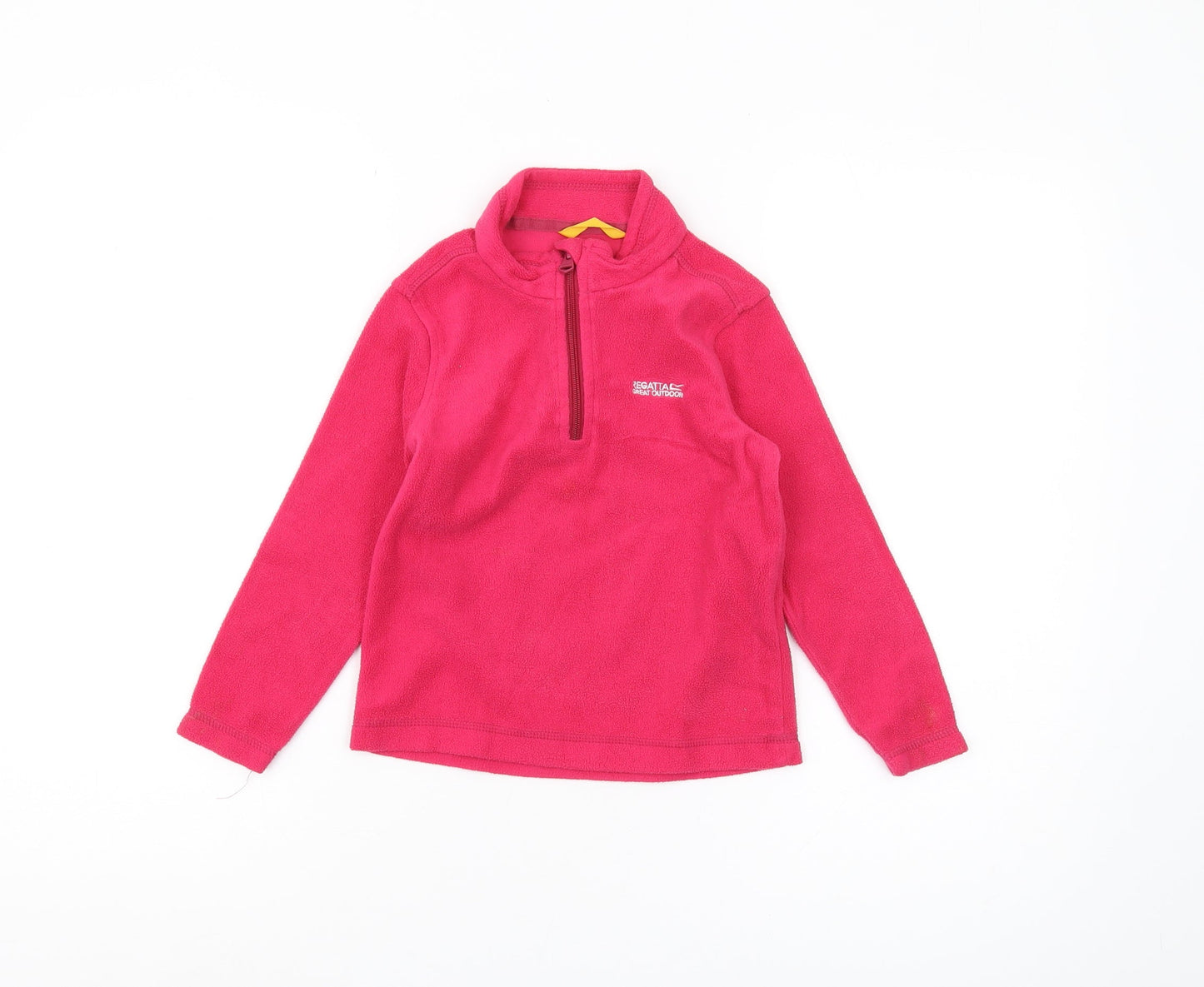 Regatta Girls Pink Fleece Sweatshirt 5-6 Years Outdoor