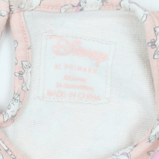 Primark Disney Girls Pink 24 Months A-Line Dress