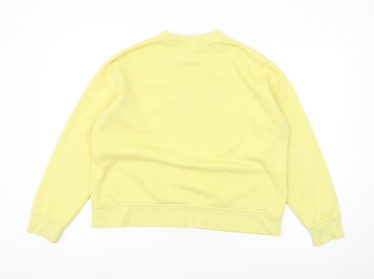 Womens UK Size S Disney Yellow Pullover Sweatshirt