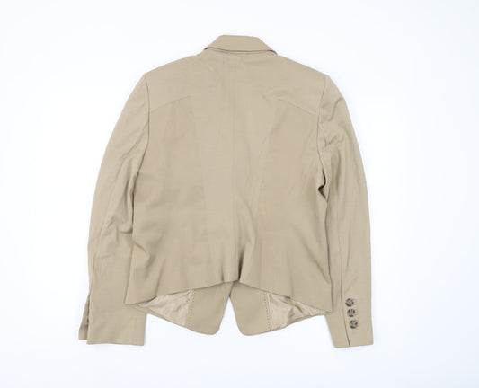 Marks and Spencer Women's Beige Suit Jacket Size 14