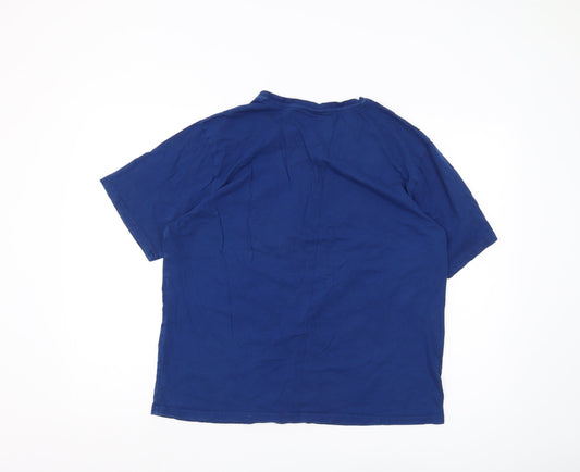 George Men's Blue Christmas Daddy Pig T-Shirt