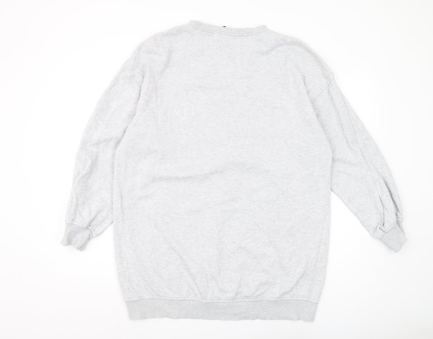 Unisex Adults UK Size S H&M Grey Pullover Sweatshirt