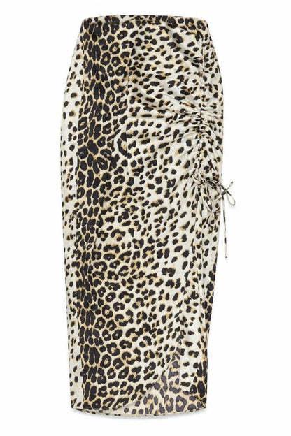 Womens UK Size 8 River Island Straight & Pencil Satin Skirt