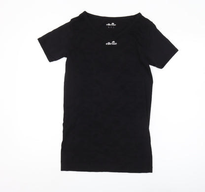 Ellesse Women's Black Athletic T-Shirt Size 12