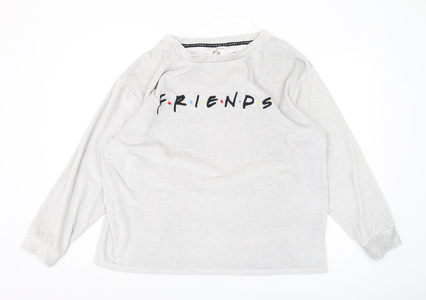 Friends Women's Grey XL Nightshirt