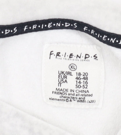 Friends Women's Grey XL Nightshirt