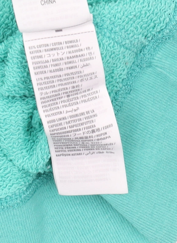 Hollister Women's Green Medium Pullover Hoodie, Graphic Print