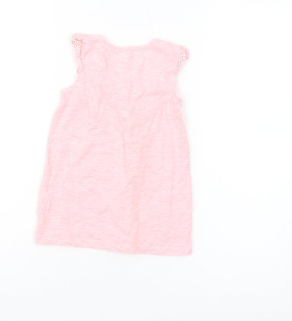 Disney Bambi Pink Girls T-Shirt Dress, 36 Months
