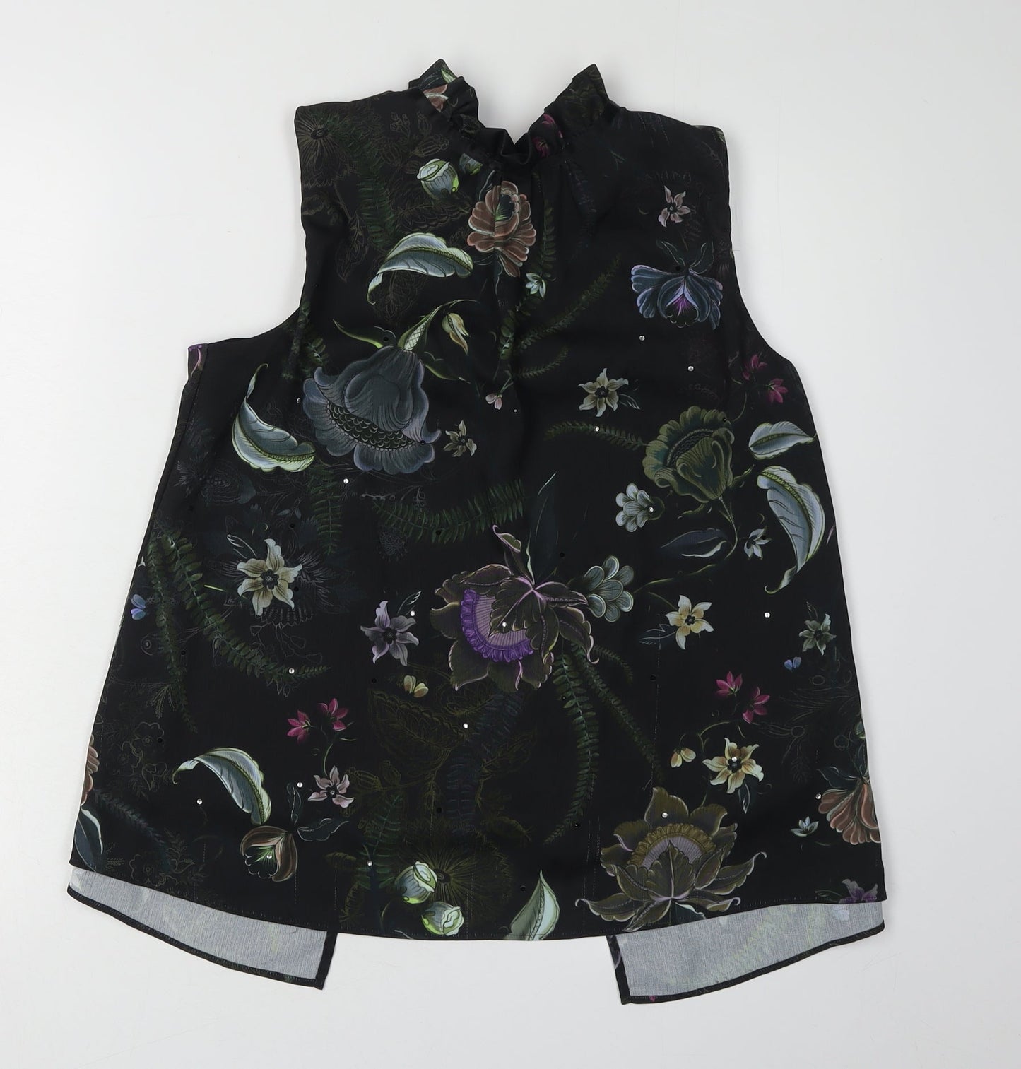 Womens UK Size 12 NEXT Black  Blouse