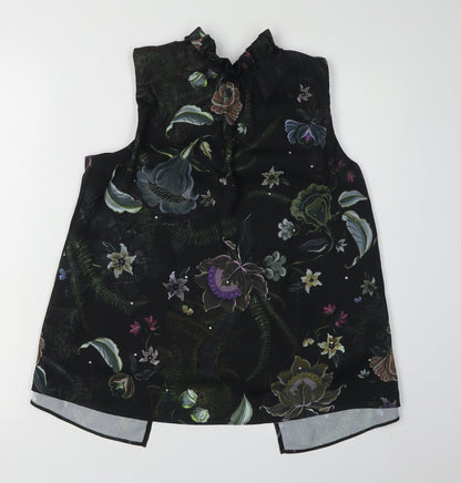 Womens UK Size 12 NEXT Black  Blouse