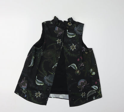 Womens UK Size 12 NEXT Black  Blouse
