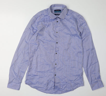 Burton Menswear London Blue Slim Fit M Shirt