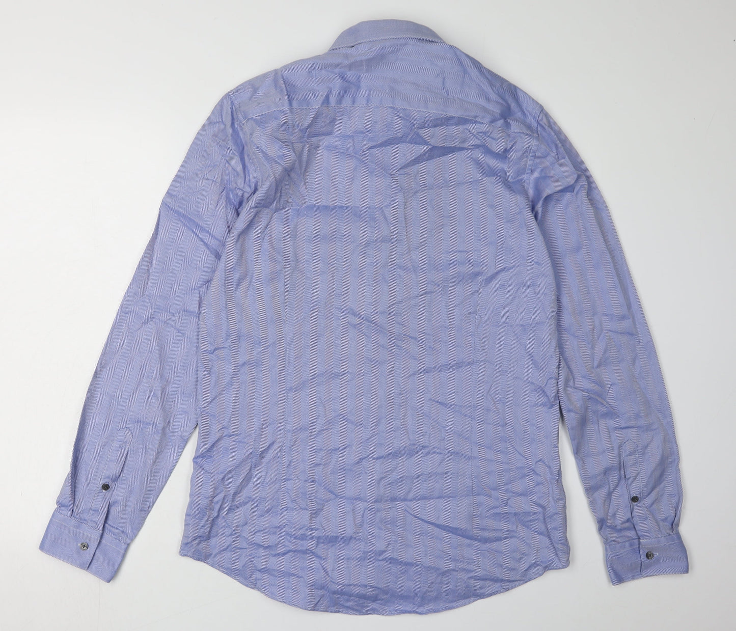 Burton Menswear London Blue Slim Fit M Shirt