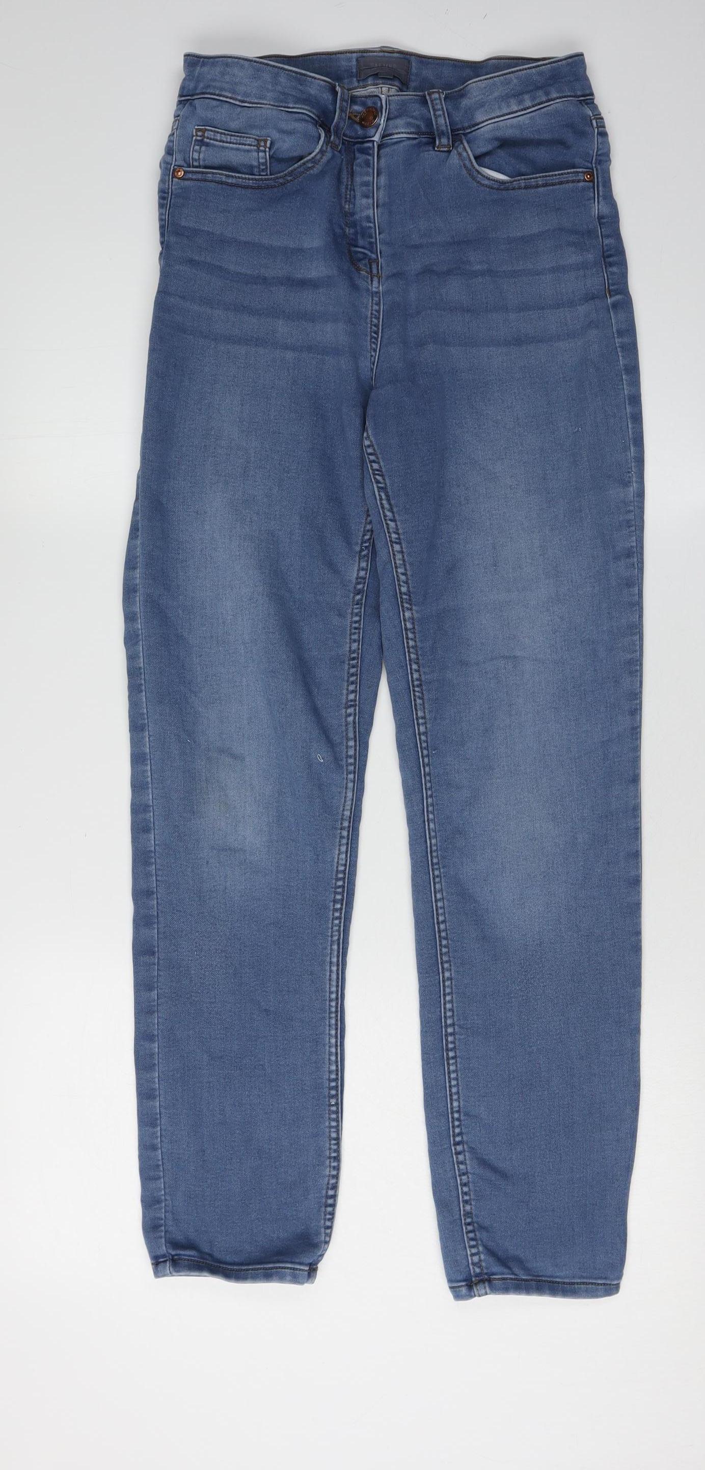 Matalan Women's Blue Skinny Jeans Size 8, Stretch Denim