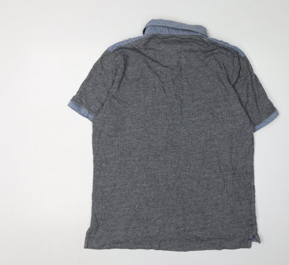 Firetrap Men's Grey Polo Shirt XL Casual Wear