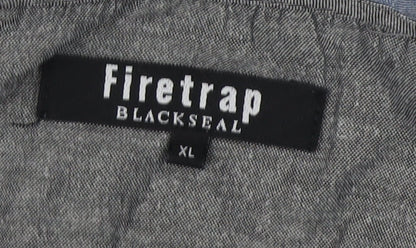 Firetrap Men's Grey Polo Shirt XL Casual Wear