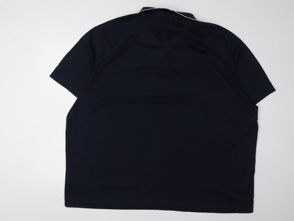 Regatta Men's Black Polo Shirt 4XL - Casual Activewear
