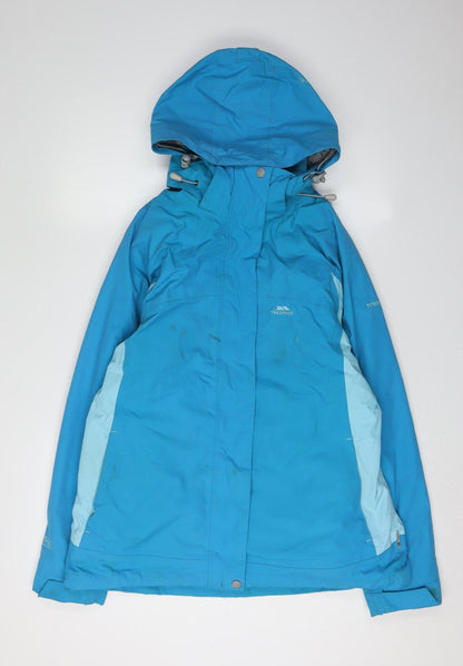 Unisex Adults UK Size L Trespass Blue Puffer Jacket